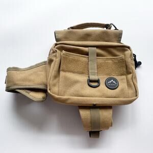 Himal Dog Hiking Backpack for Large Dogs with Side Pockets & Adjustable Straps